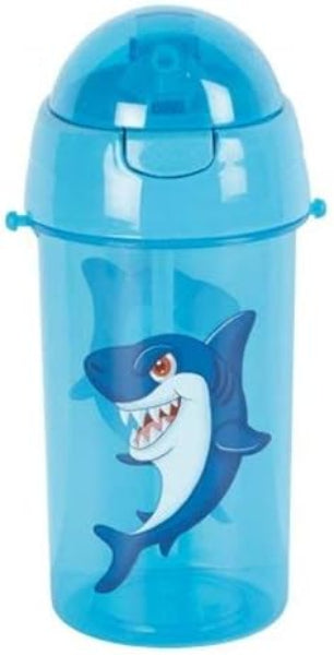 Ravensden 500ml Children's Water Bottle - Blue Shark
