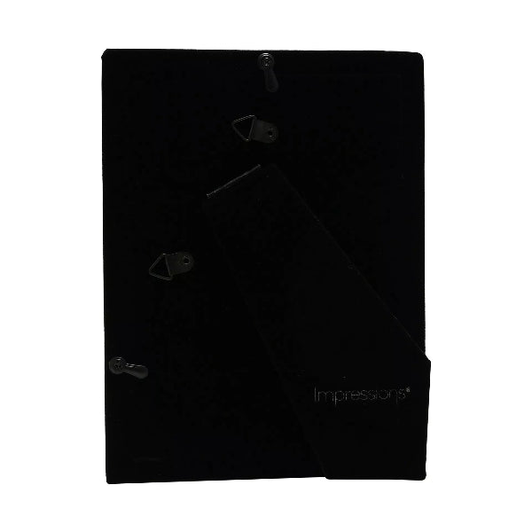 Silver Plated Flat Edge Picture Photo Frame - 4" x 6"