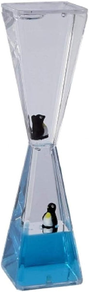 Ravensden Penguin Liquid Timer Desktop Toy 18cm
