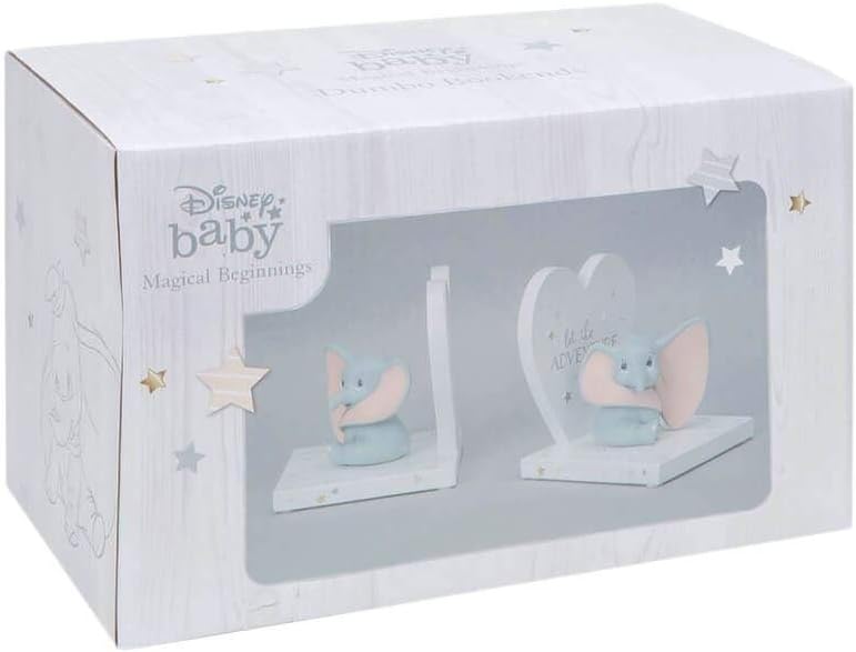 Disney Baby toy set in a clear display case with a white box background