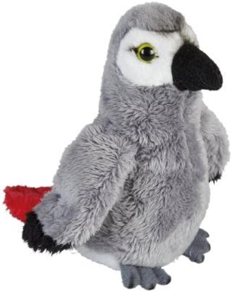 Ravensden Soft Toy African Grey Parrot 15cm