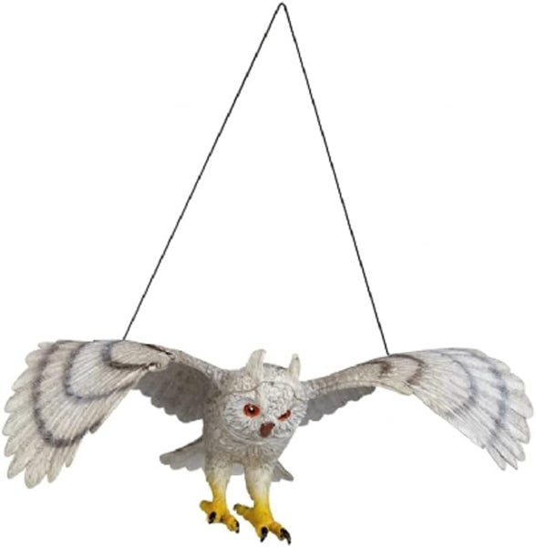 Ravensden Snowy Owl Flying - 28cm