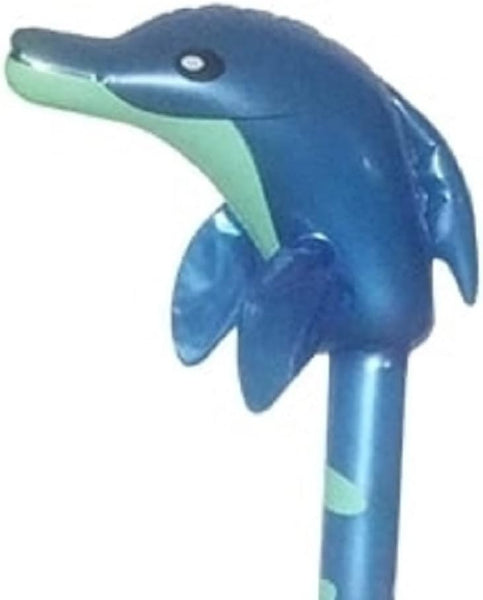 Keycraft Fumfings Novelty 1.4m Bloonimals Inflatable Dolphin Stick