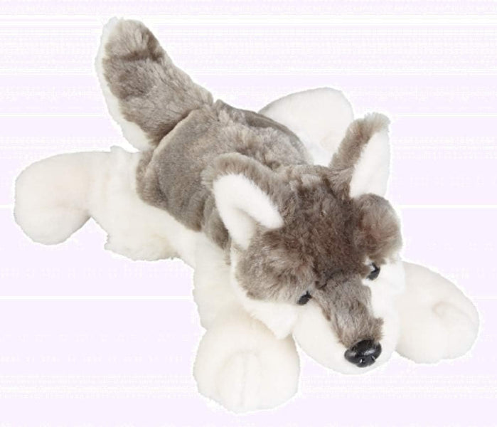 Ravensden Soft Plush Wolf Laying 27cm