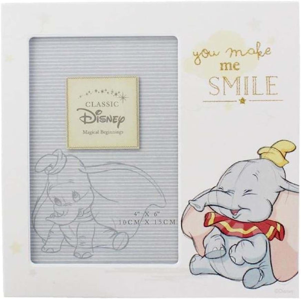 Disney Dumbo Magical Beginnings You Make Me Smile 4x6" Photo Frame