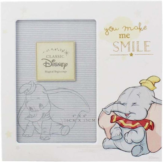 Disney Dumbo Magical Beginnings You Make Me Smile 4x6" Photo Frame