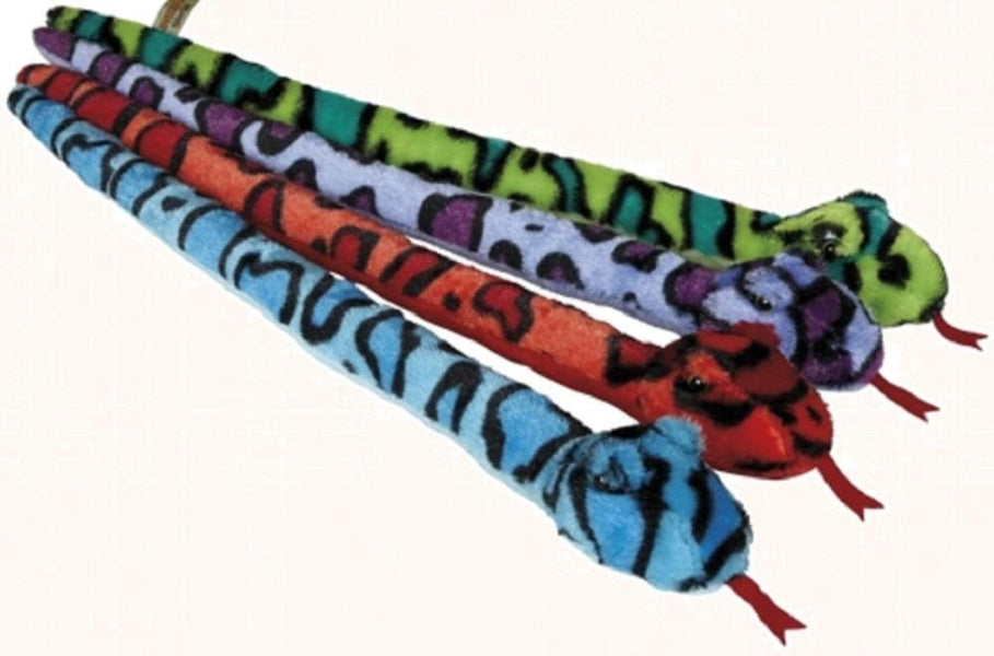 Ravensden Plush Soft Snake 60cm (one sent at random)