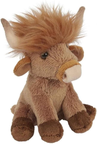 Ravensden Highland Cow Plush Soft Toy 15 cm