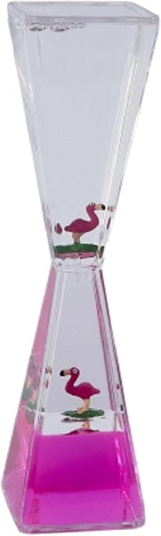 Ravensden Flamingo Liquid Timer Desktop Toy