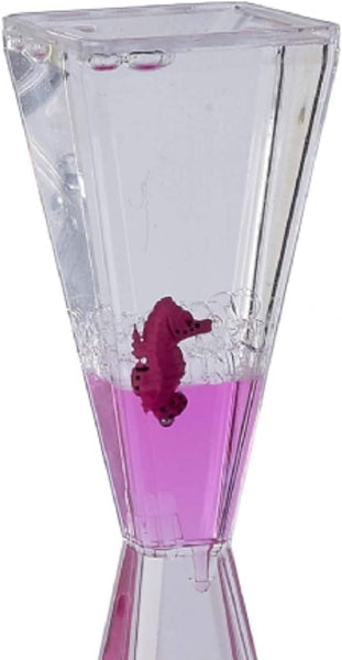Ravensden Seahorse Liquid Timer Desktop Toy 18cm
