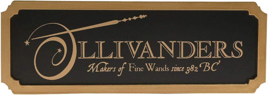 Warner Bros Harry Potter Alumni Shop Sign Ollivanders