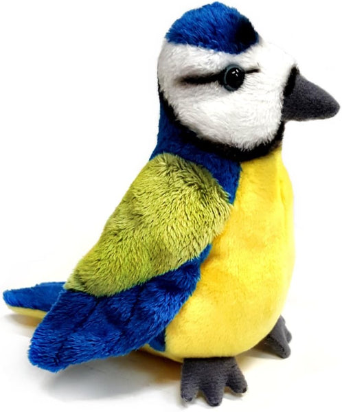 15cm Blue Tit Cuddly Soft Toy Plush Bird