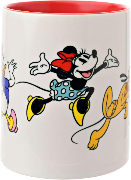 Mug with cartoon characters on a white background