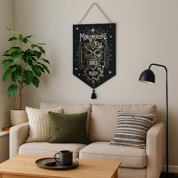 Harry Potter Morsmordre Death Eater Glow in the Dark Wall Banner 59cms