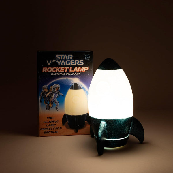 Kandy Toys Space Voyagers Rocket Spaceship Shaped Night Light
