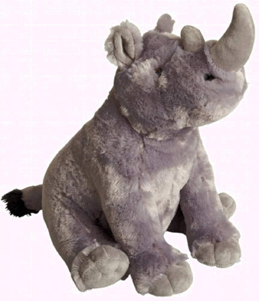 Ravensden Soft Plush Rhino Sitting 28cm