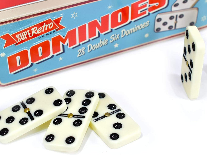 KandyToys SupeRetro 28 Dominoes in Tin