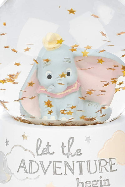 Dumbo Let The Adventures Begin Snow Globe