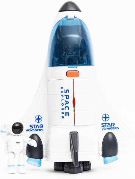 Kandy Toys Space Voyagers Shuttle Astronaut & Shuttle Set