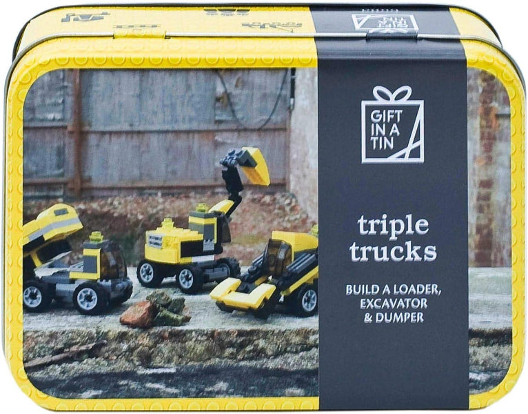 Apples to Pears Triple Trucks In A Tin