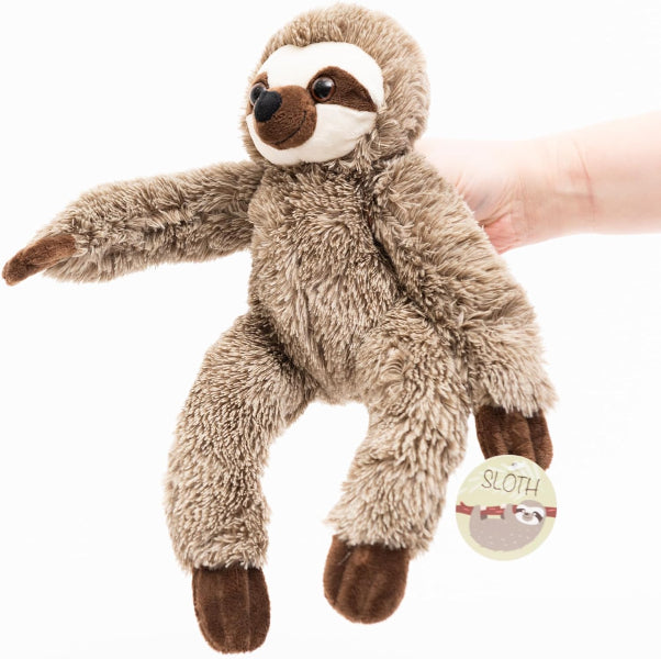 Kandy Toys Soft Stuffed Animal Sloth 30cms
