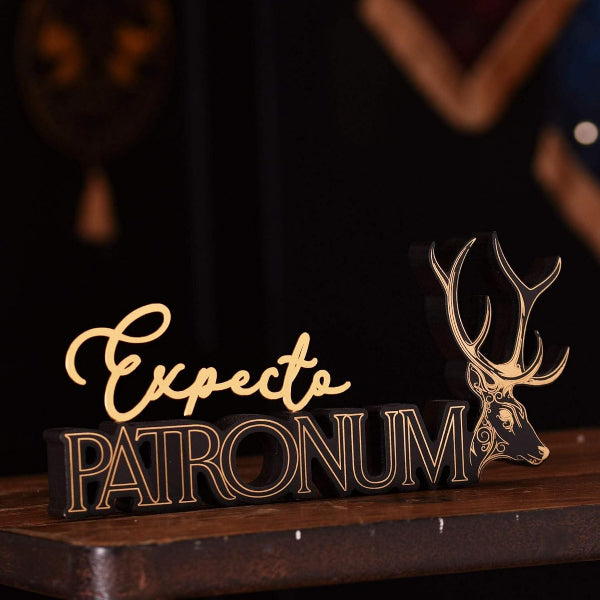 Warner Bros Harry Potter Alumni Spell Sign Expecto Patronum 29cms
