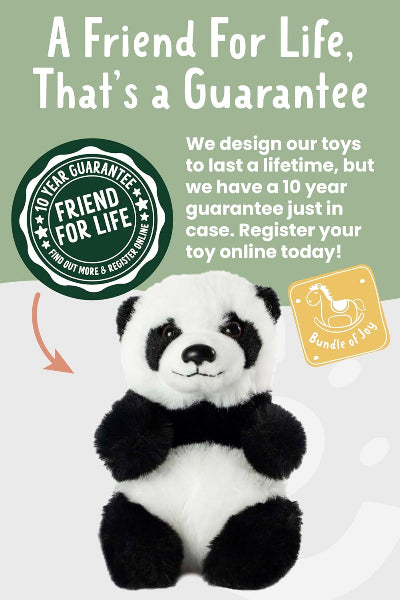 Living Nature Baby Panda Soft Plush Toy