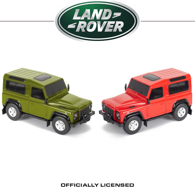 Kandy Toys Remote Control Land Rover Defender | 1:24sc Model 27.145MHz