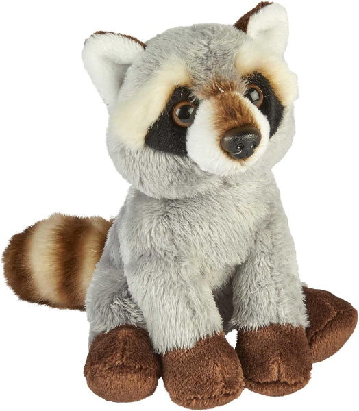 Ravensden 15cm Sitting Raccoon Cuddly Soft Toy