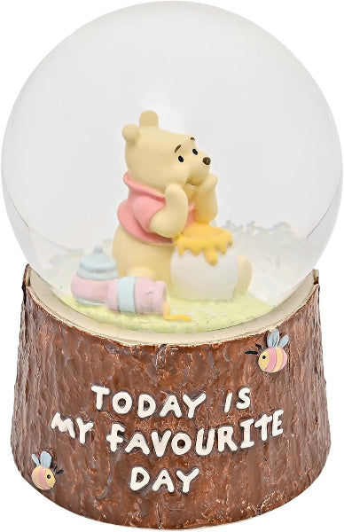 Disney Winnie The Pooh Resin Waterball / Snowglobe