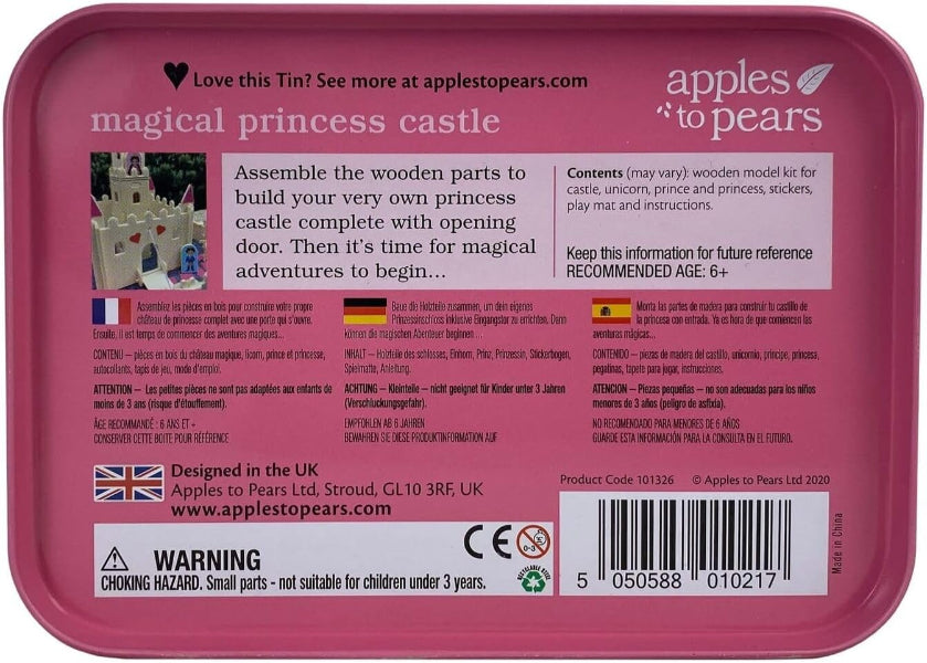Apples to Pears Make a Magical Princess Castle