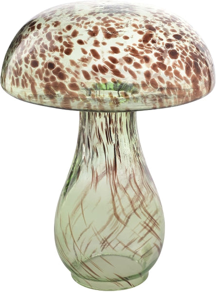 Widdop and Co Hestia Glass Mushroom Vase Ornament - Large 21cm