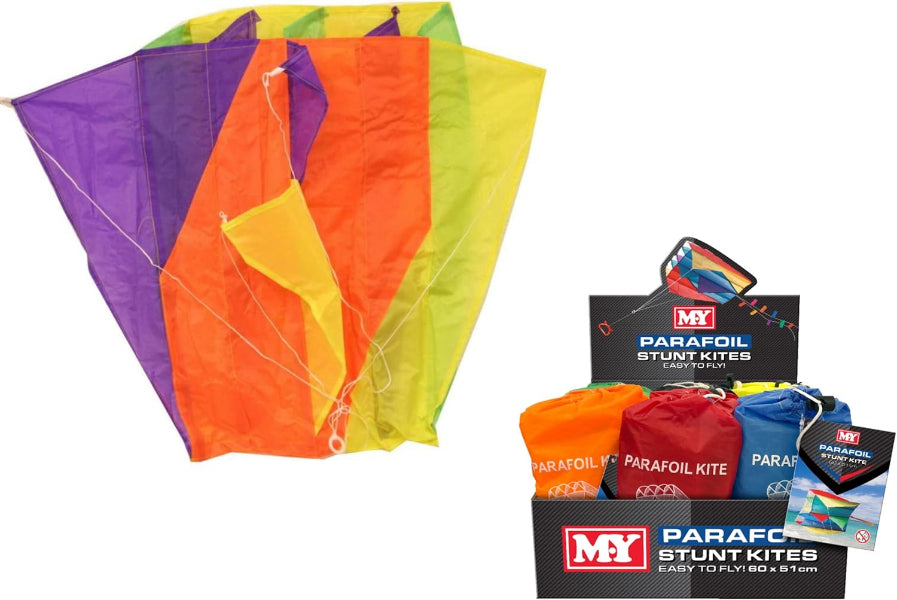 Kandy Toys Nylon Parafoil Stunt Kite