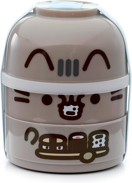 Pusheen the Cat Stacked Round Bento Lunch Box