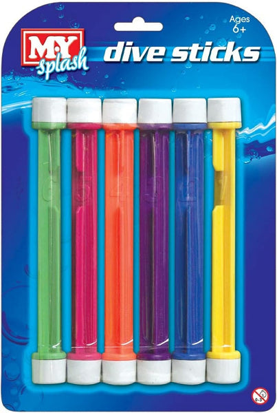 M.Y Splash Dive Sticks 6 Pack Swimming Pool Accessoires