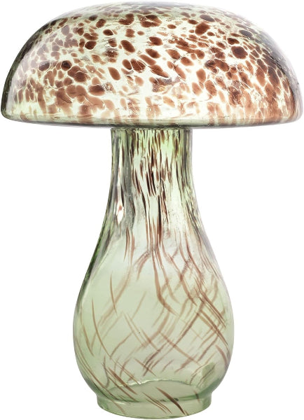 Widdop and Co Hestia Glass Mushroom Vase Ornament - Large 21cm
