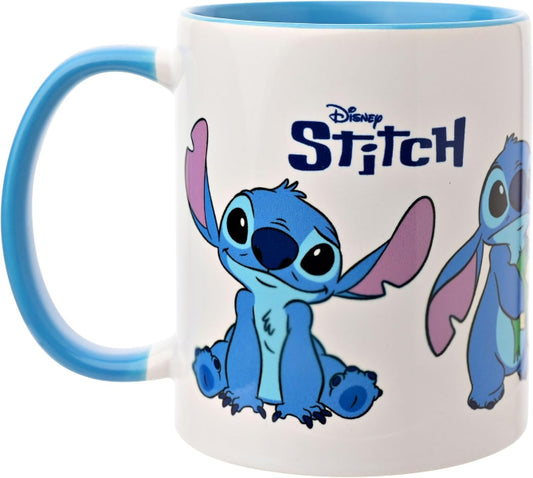 Mug with Disney Stitch design on a white background