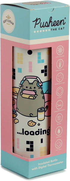 Tumbler with Pusheen design in a branded box