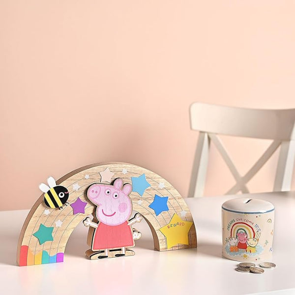 Peppa Pig Rainbow Reward Chart 15x30cms