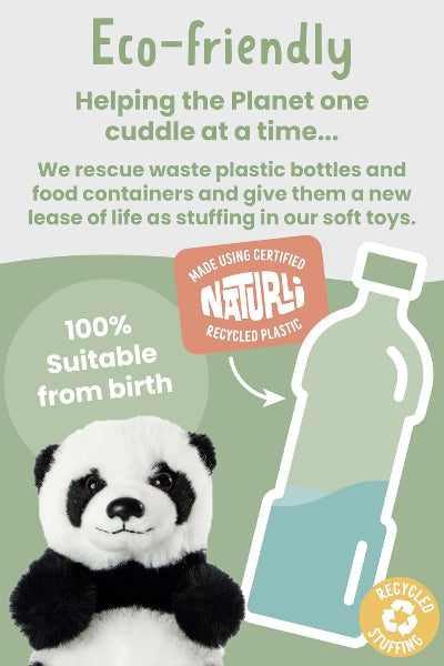 Living Nature Baby Panda Soft Plush Toy