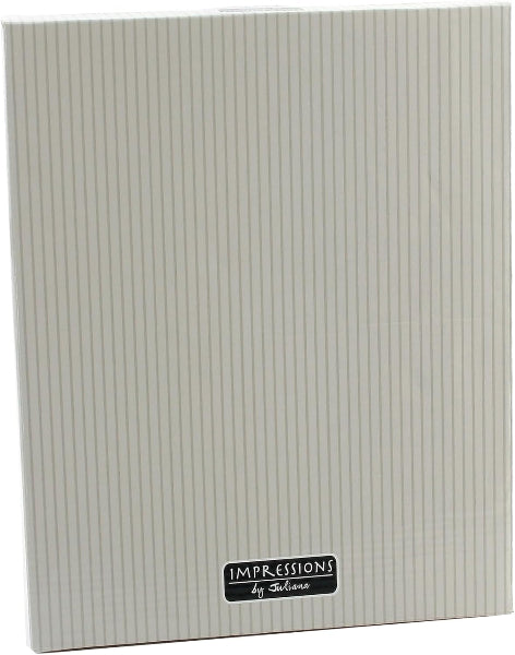 Textured notebook with 'Impressions by Journals' label on a white background