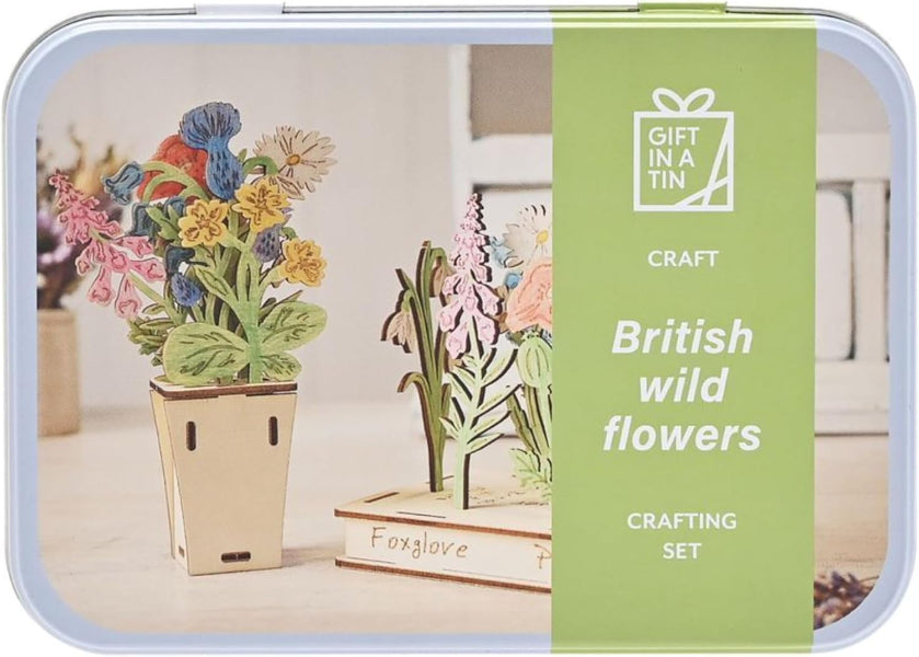 Apples to Pears – Gift in A Tin Crafting Kit - British Wildflowers