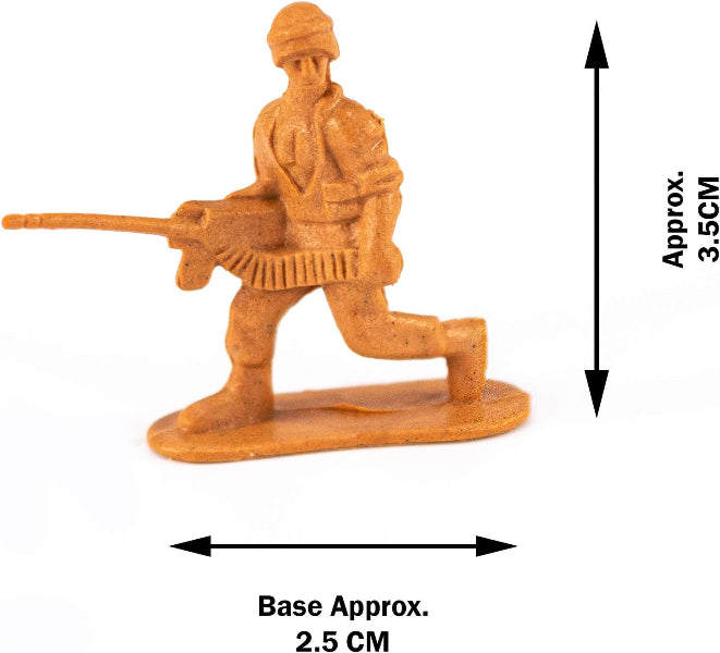 Combat Mission Plastic Toy Soldiers 100 Piece