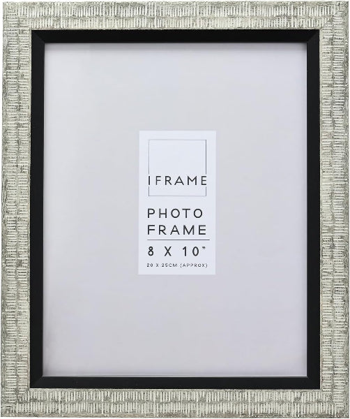 Impressions iFrame Grey Finish Frame 8" x 10"