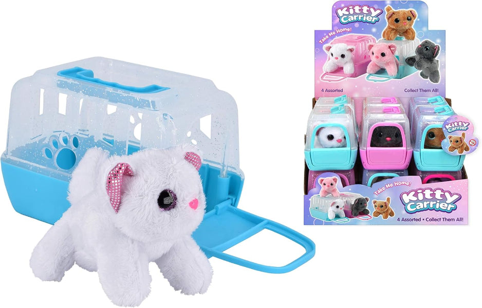 KandyToys Plush Cat Toy in Carry Case