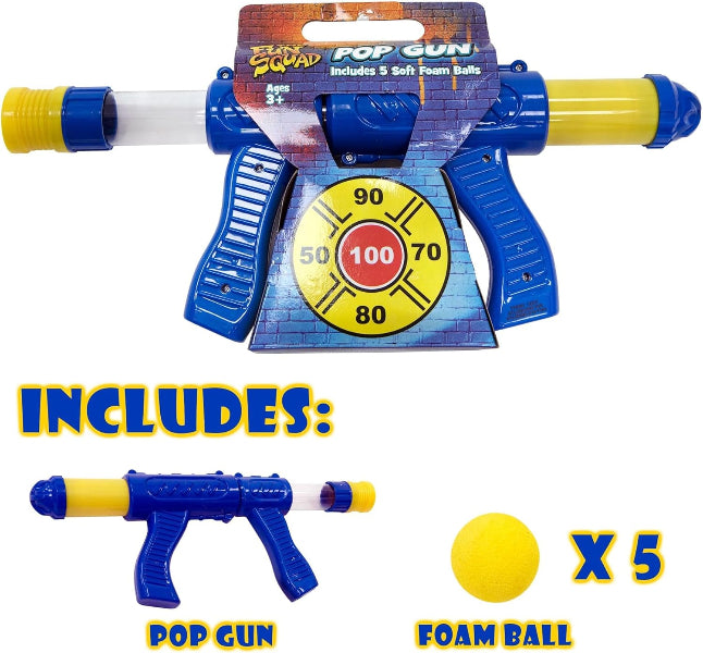 Kandy Toys Pop Gun Foam Ball Shooter