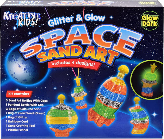 Glitter And Glow Space Sand Art