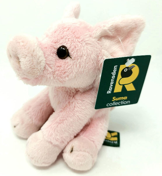 Ravensden Soft Toy Pink Pig