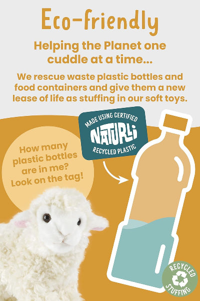 Living Nature Small Lamb Soft Plush Toy 20cm