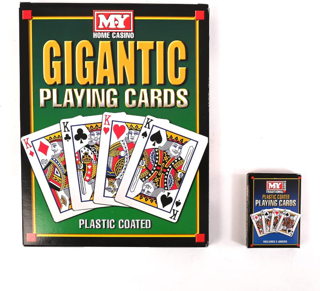 Kandy Toys MY Deck of Giant A4 Playing Cards